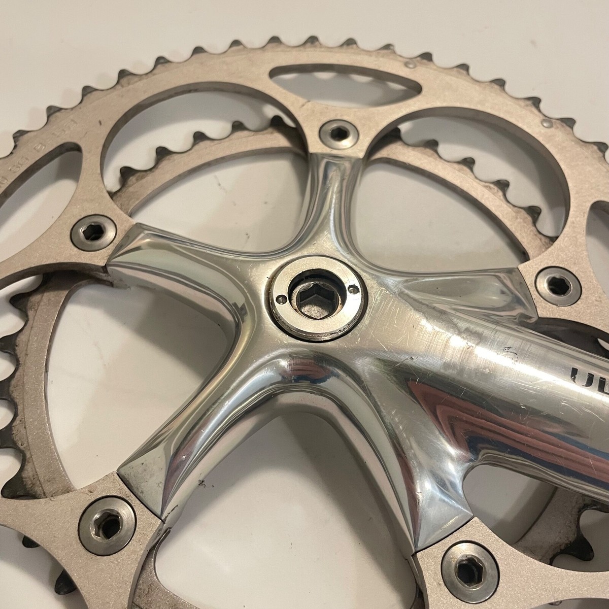 Pédalier Shimano Ultegra FC-6500 – 175mm, 53/39 Dents, Argenté (Occasion)