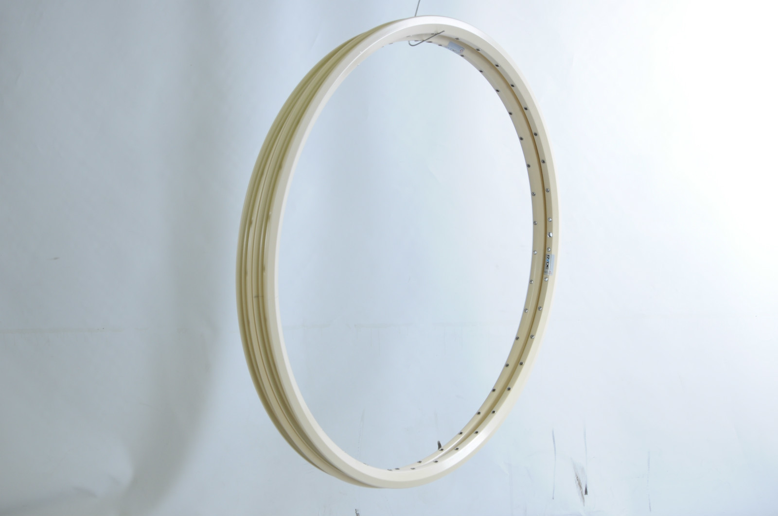 PAIR RYDE Z2000 CREAM 700c 622 x19 36 SPOKE DOUBLE DUAL WALL BIKE RIMS