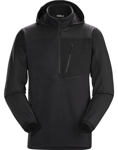 NWT Arc’teryx Leaf Black Naga Half Zip Hoody Jacket Gen 3.1 sz XL - product listing photo