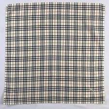 Vintage Burberry Handkerchief Pocket Square Bandana Neckerchief