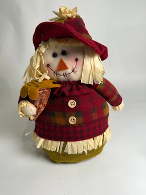Autumn Harvest Thanksgiving Doll 12 Inches Tall Doll