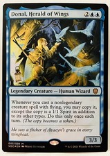 MTG-Donal, Herald of Wings-#3-Foil Commander: Innistrad: Crimson Vow- NM