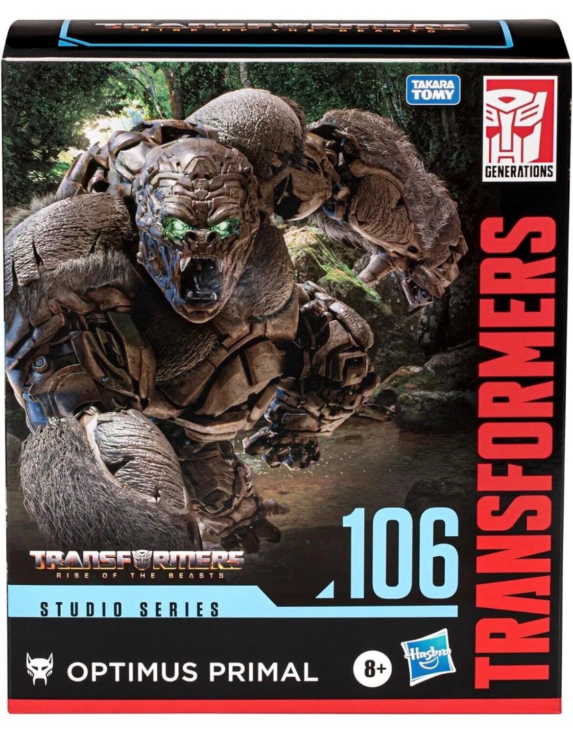 Transformers Toys Studio Series Leader Rise of The Beasts 106 Optimus Primal