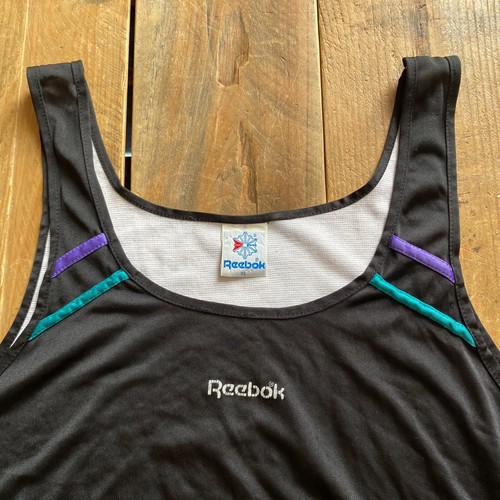 Vintage Reebok Vest/Jersey - Black/White - XL - Made in UK - 90s - Picture 5 of 14