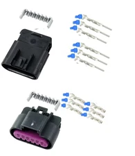 DELPHI GT 150 SERIES 6 CONDUCTOR OR PIN CONNECTOR SET 18-16 GA. METRIPACK