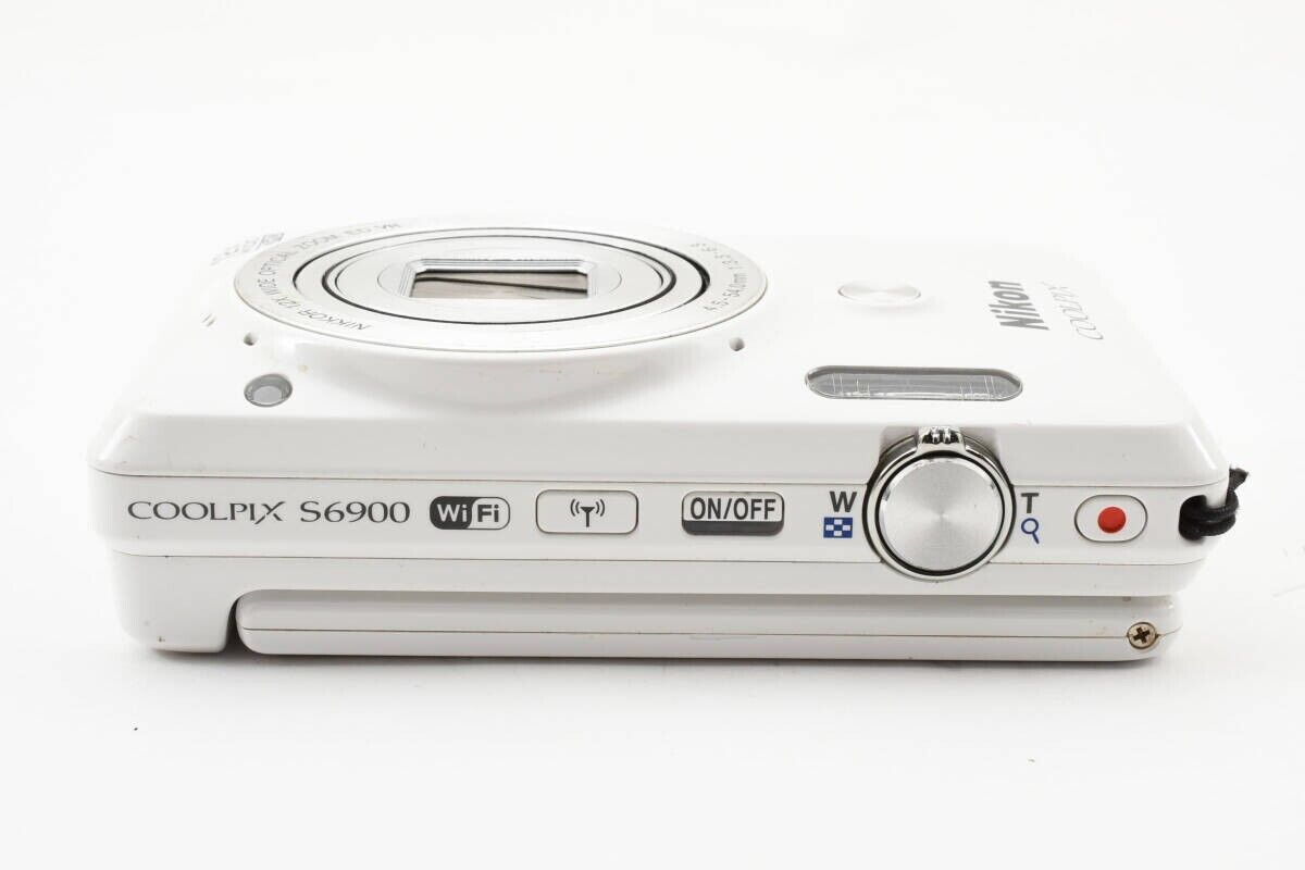 Nikon COOLPIX S6900 Digital Camera w/12x Optical Zoom and Built-In Wi-Fi White | eBay Nikon COOLPIX S6900 Digital Camera w/12x Optical Zoom and Built-In Wi-Fi White | eBay