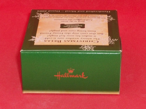 Hallmark 2004 Campanas de Navidad 10th - Escarchado - Miniatura - Nuevo en caja - Imagen 7 de 8