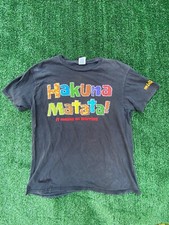 Disney Lion King Hakuna Matata Large Black Tee