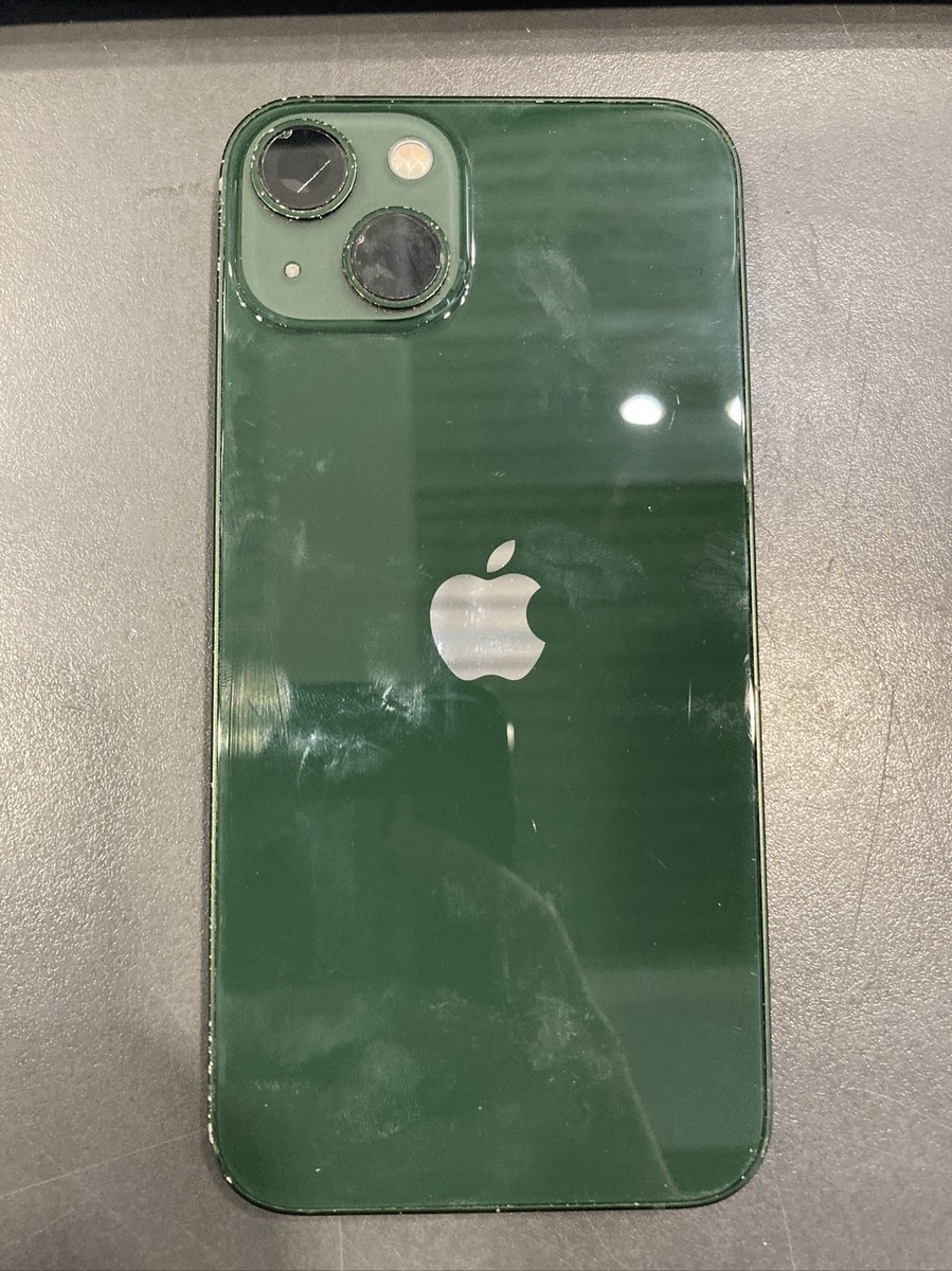 iPhone 13 Green Back Housing Replacement With Frame OEM Pull Grade