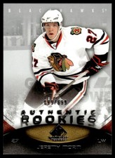 2010-11 SP Game Used ROOKIES Jeremy Morin Rookie 089/699 Chicago Blackhawks #133