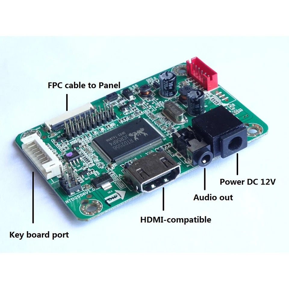 EDP Controller board drive kit for B156XTK01.0 1366x768 40pin HDMI LED panel LCD - Image 3 of 4