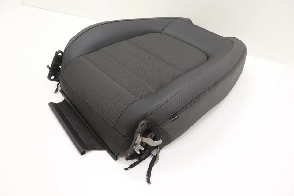 2021 - 2022 GMC CANYON FRONT LEFT CLOTH SEAT UPPER CUSHION COVER OEM BLACK_H4V - Image 2 of 4