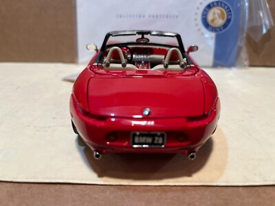 1/24 FRANKLIN MINT BMW Z8 ROADSTER RED TAN TOP | eBay