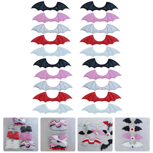 20 Pcs Cloth Bat Wing Accessories Miss Fabric Wings for Crafts Accessory - 第 8/12 張圖片