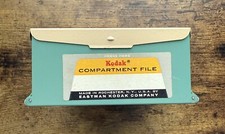 Vintage Kodak Metal Compartment File for 35mm Slides