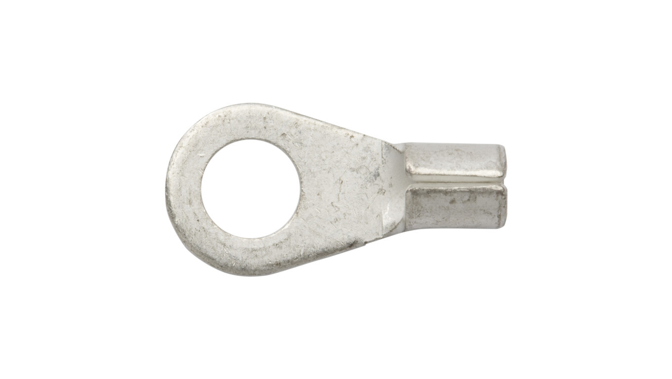Non-insulated ring terminal 4-6mm2/M6 tinned KB6F6 (100 pcs.) /T2UK