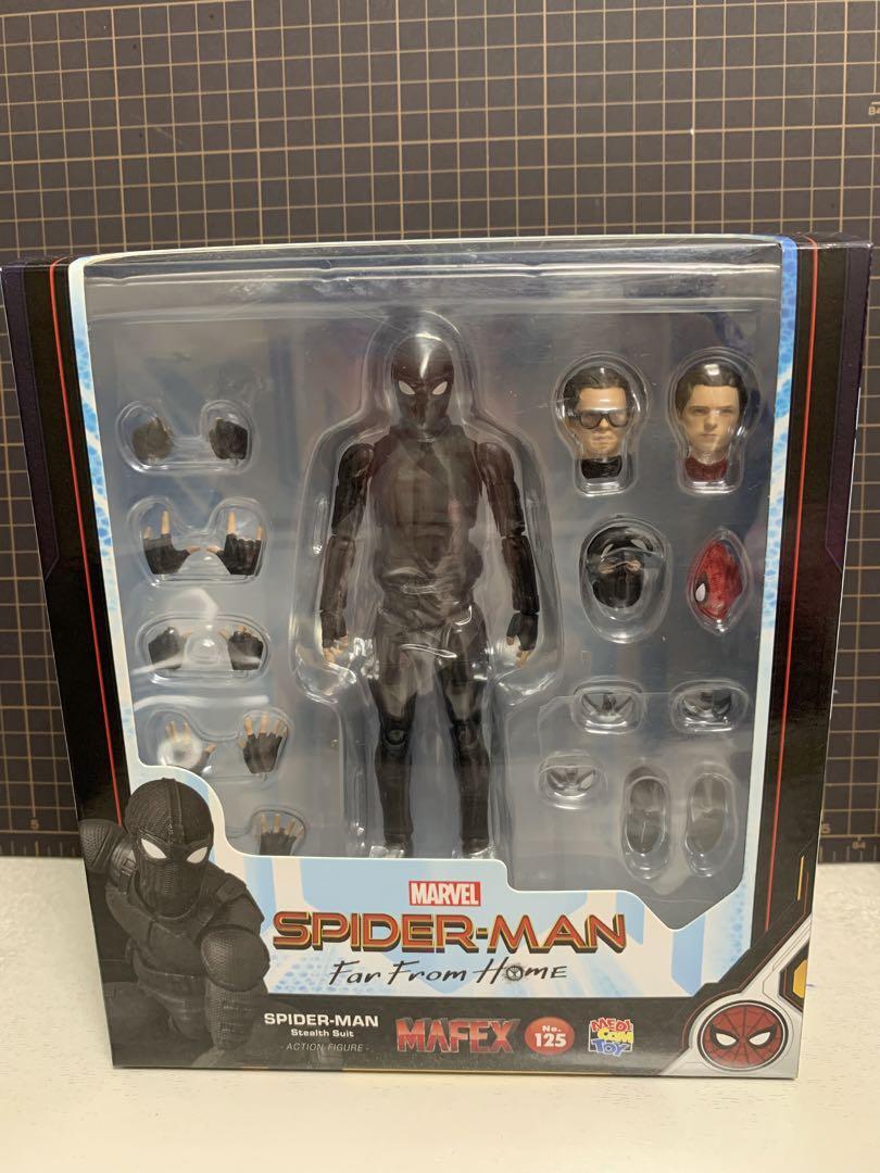 Mafex Far from Home Spider Man No.125 Stealth Suit Figure From