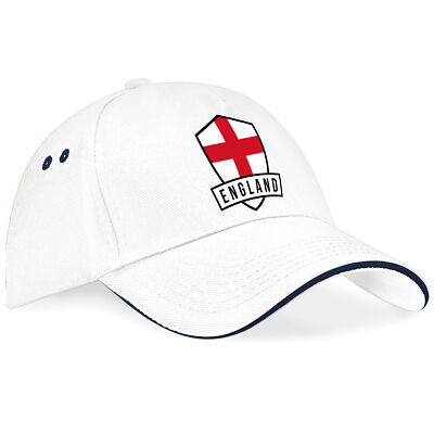 100 Caps England National Team Caps England Emblem Baseball