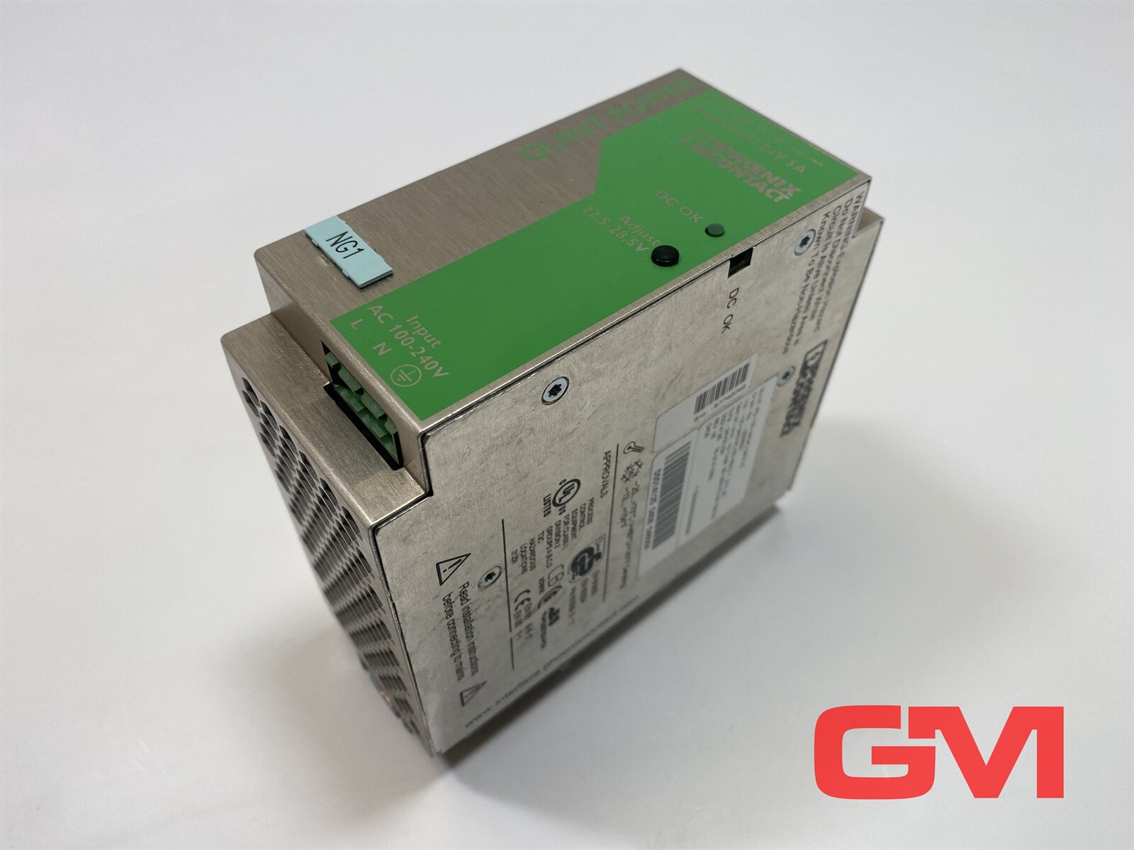 Phoenix Contact 2938581 Power Supply QUINT-PS-100-240AC/24DC/ 5