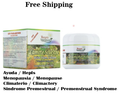 Wild Yam Cream / Pomada de Camote silvestre  120 g / 4.2 oz Progesterone