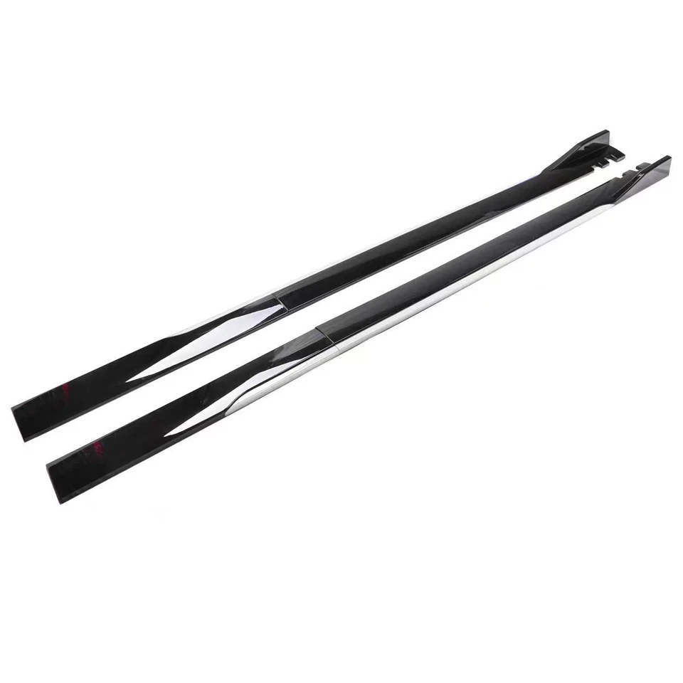 86.6" Side Skirts Splitter Lip Extension Body Kit Accessories For Dodge Durango Foto 4 de 4