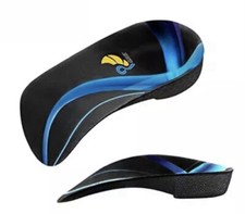 3/4 Arch Support Insoles for Women/Men, Orthotics Shoe Insoles High Arch Supp...