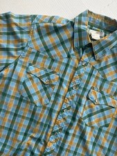 Men s Wrangler L Wrancher Western Shirt Pearl Snap