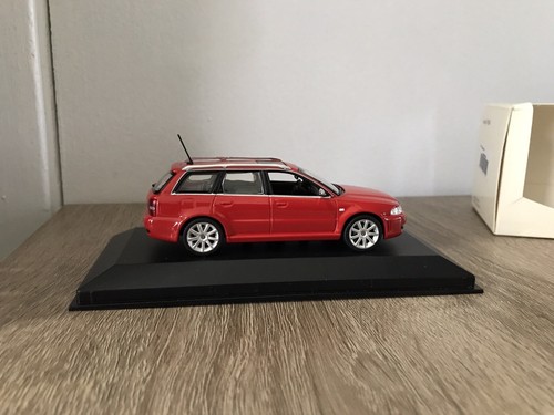 AUDI RS4 AVANT QUATTRO (B5/8D) AUTO 1:43 BRANDNEU SELTEN MINICHAMPS DIECAST MODELL - Bild 10 von 23