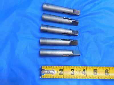 5pcs MT#1 INSIDE TO MT#2 OUTSIDE MORSE TAPER ADAPTER REDUCER SLEEVE MT1 ...