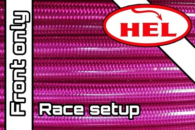 MK1 Bandit 600 95-99 TRANSLUCENT PURPLE Front Race Setup HEL Bremsleitungen