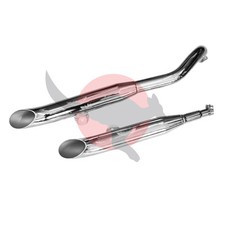 TERMINALI SCARICO (Silencers) MARVING - YAMAHA XVS 650 DRAG STAR - COD.Y/CP38/BC