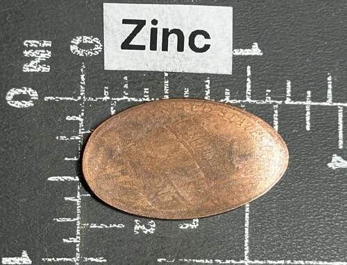 Real Bodies Las Vegas Nevada NV Horseshoe Casino Elongated Pressed Smashed Penny - Picture 2 of 2
