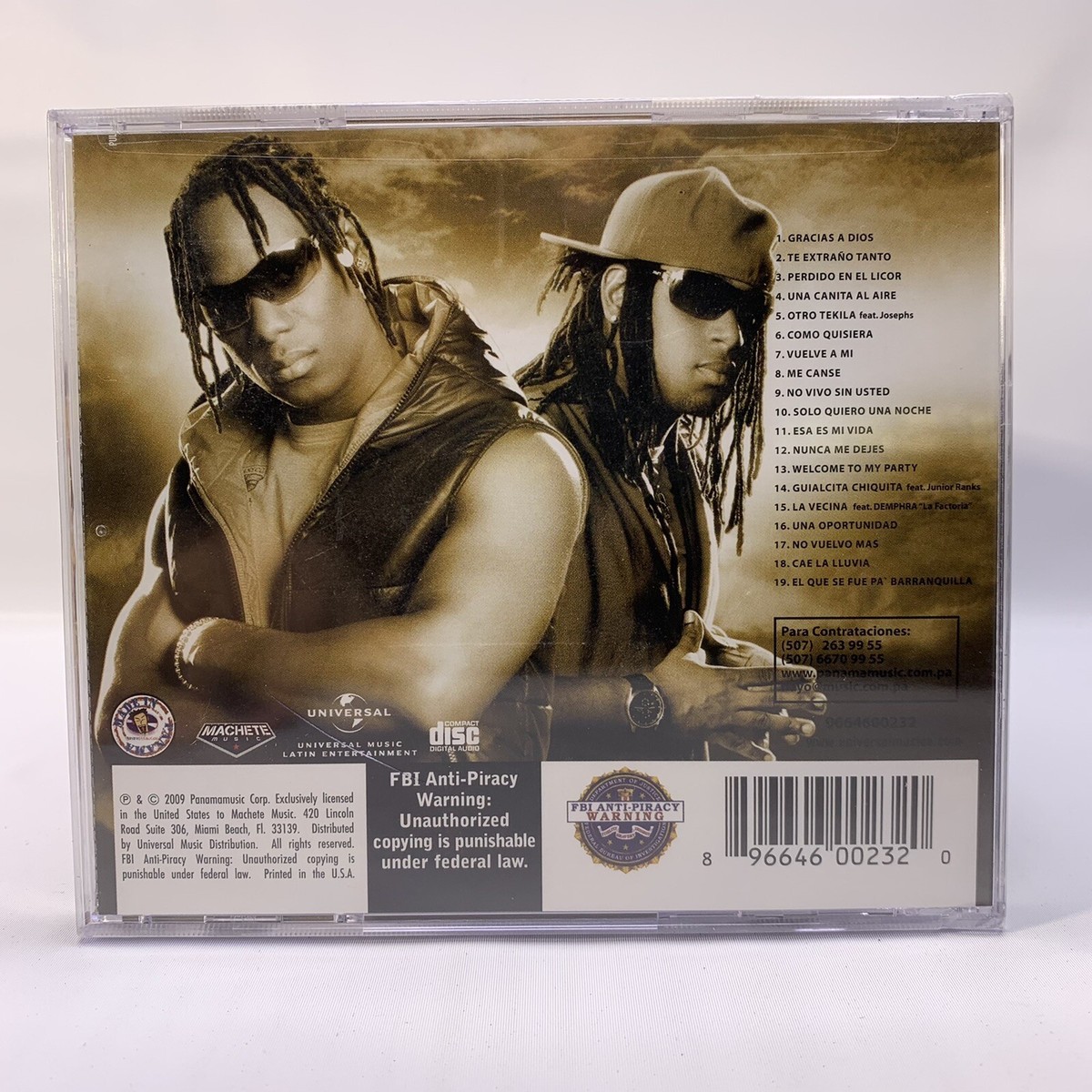 Mach And Daddy CD Gacias A Dios 2009 Reggaeton from Panama