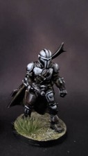 Custom Star Wars Legion The Mandalorian Miniature 3D printed with blaster