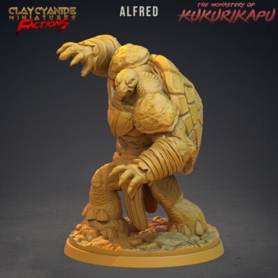 Turtle People Maître Shaolin Miniature | Tortle Way of the