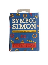 Symbol Simon The Card Game of Picture Puzzles. University Games 1988 New/Sealed