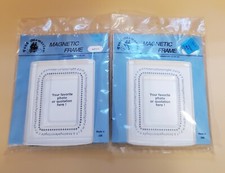 Lot Of 2 Fond Memories Magnetic Frame Photo Or Quotation Made In USA