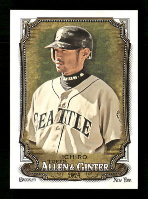PSA9/MINT】イチロー 2024 Topps Allen & Ginter 実使用ジャージー 
