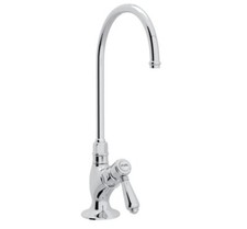 Rohl A1635LMAPC-2 San Julio 0.5 GPM Cold Water Dispenser Faucet, Polished Chrome