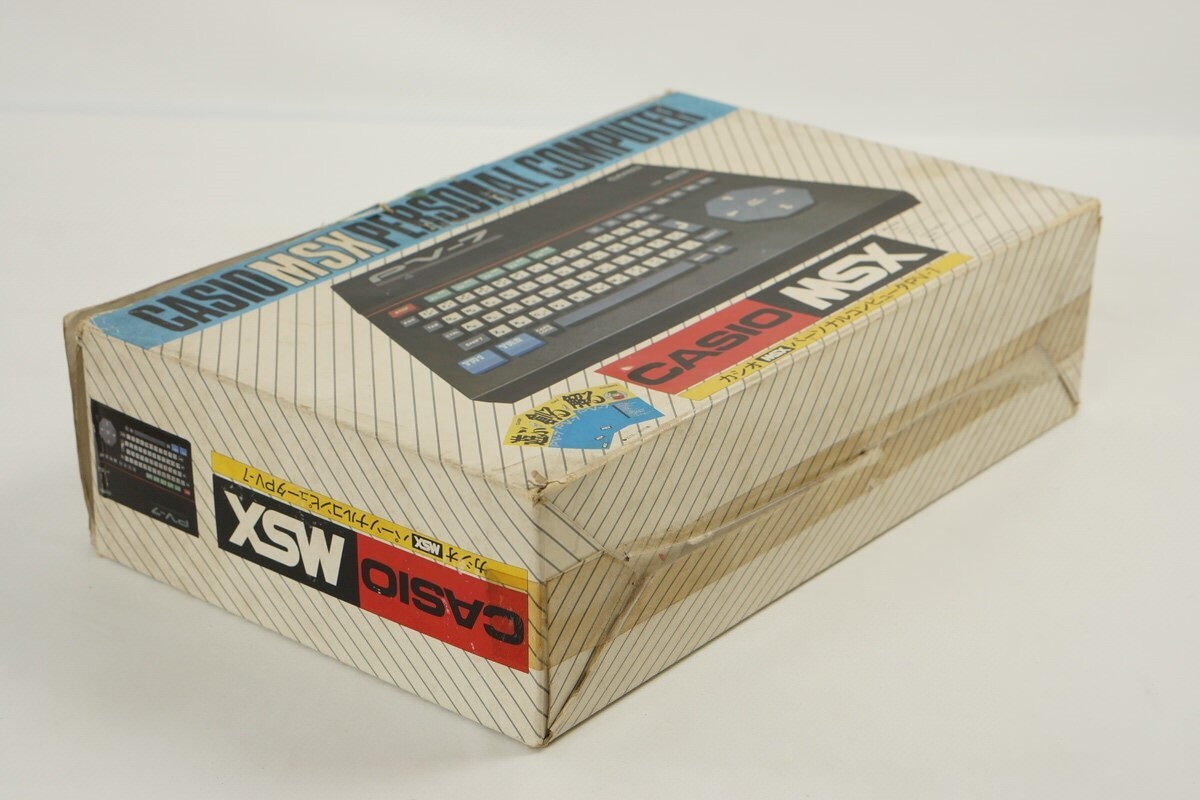 CASIO MSX Personal Computer RED PV-7 Boxed Tested JAPAN Game CASIO MSX Personal Computer RED PV-7 Boxed Tested JAPAN Game
