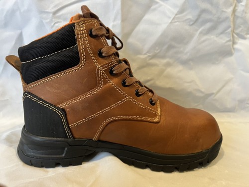 Wolverine Women's size 6.5 Piper CT Waterproof Leather Work Boots- Cashew - Picture 10 of 16