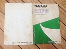 YAMHA 250 DT2 MX 360 RT2MX RIDERS OWNERS MANUAL FACTORY ITEM NOS 324-28199-10