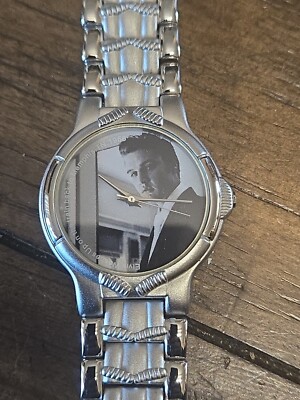 1997 E.P.E. Official Elvis Wrist Watch Up On the Train Back to Memphis