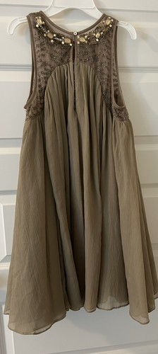Anthropologie Moulinette Soeurs Sonora Beaded Sequins Party Dress Size 6 - Picture 2 of 4
