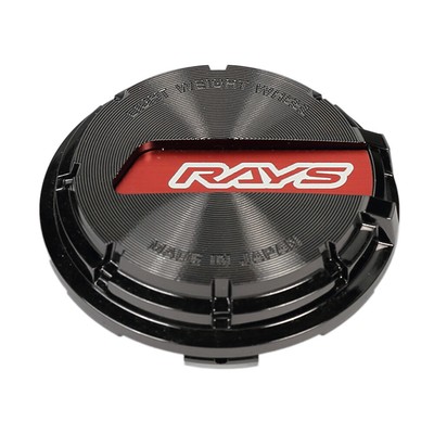 RAYS Gram Lights No.65 GL CAP BK-Chrome/RD 4 pieces RAYS Gram 