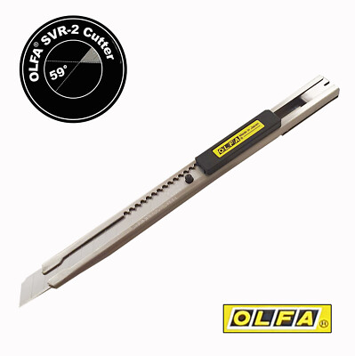 Olfa   SVR-2 - 59° Cutter Präzisions - Messer 9mm Profiqualität Auto Wrap Tönung