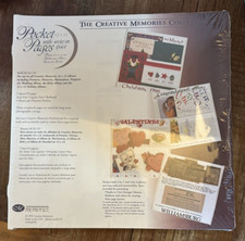 Creative Memories 12 x 12 White Pocket Pages with write-in space New in Package