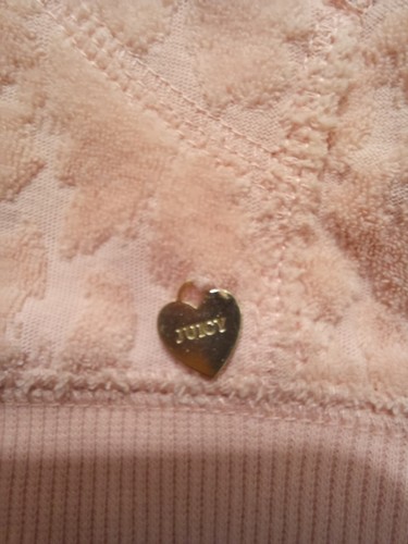 Juicy Couture Pink Powder Terry Trainingsjacke Baumwollmischung Gr. XS - Bild 4 von 15
