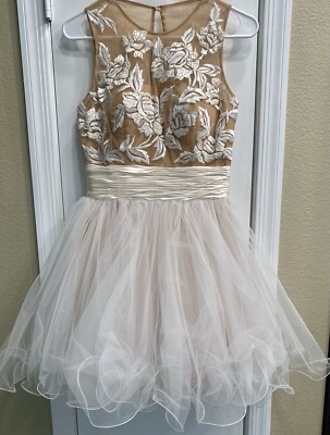 white and gold sherri hill prom dress Sherri Hill 55559 – Mia Bella The Label main image 1