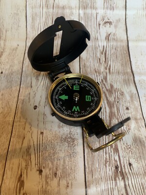 Compass Liquid Filled Map Directional Pathfinder Engineer Survey Maps Reader